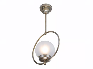 NEW YORK II - Handmade brass pendant lamp by Patinas Lighting - view 3
